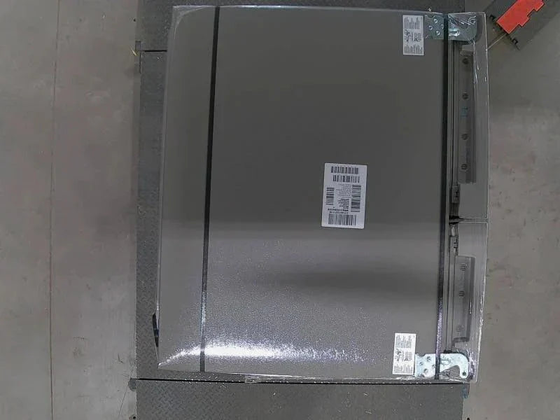 36-inch wide side-by-side refrigerator – 24 cubic feet stainless steel