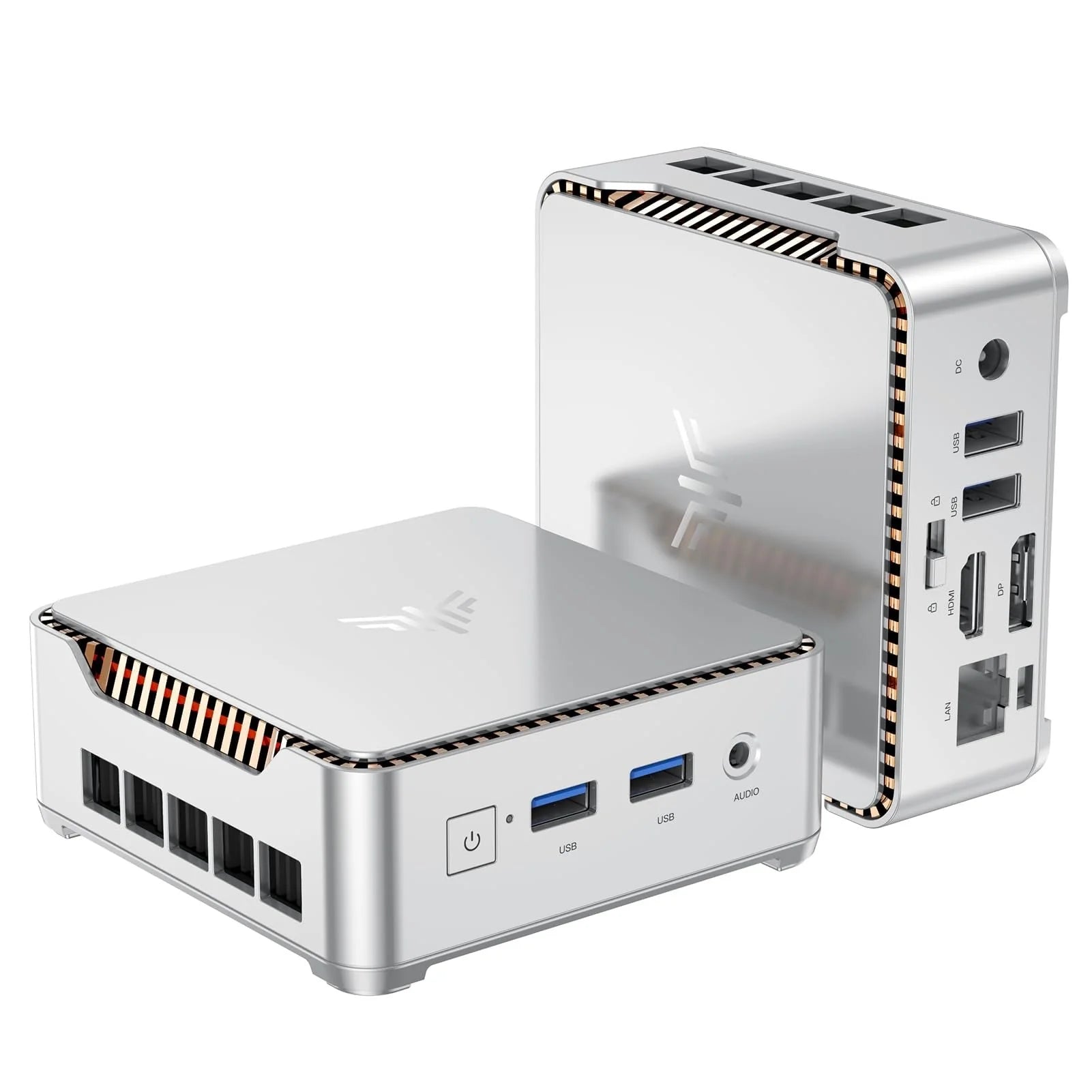 KAMRUI GK3Plus Mini PC, 16GB RAM, 512GB M.2 SSD Mini Computer