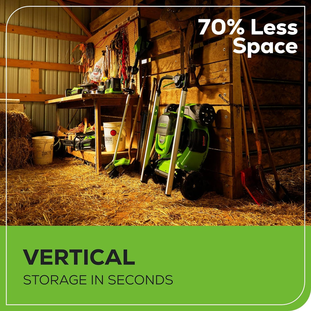 60V 21�� Cordless (Self-Propelled) Lawn Mower , 2 x 4.0Ah Batteries and Dual Port Rapid Charger