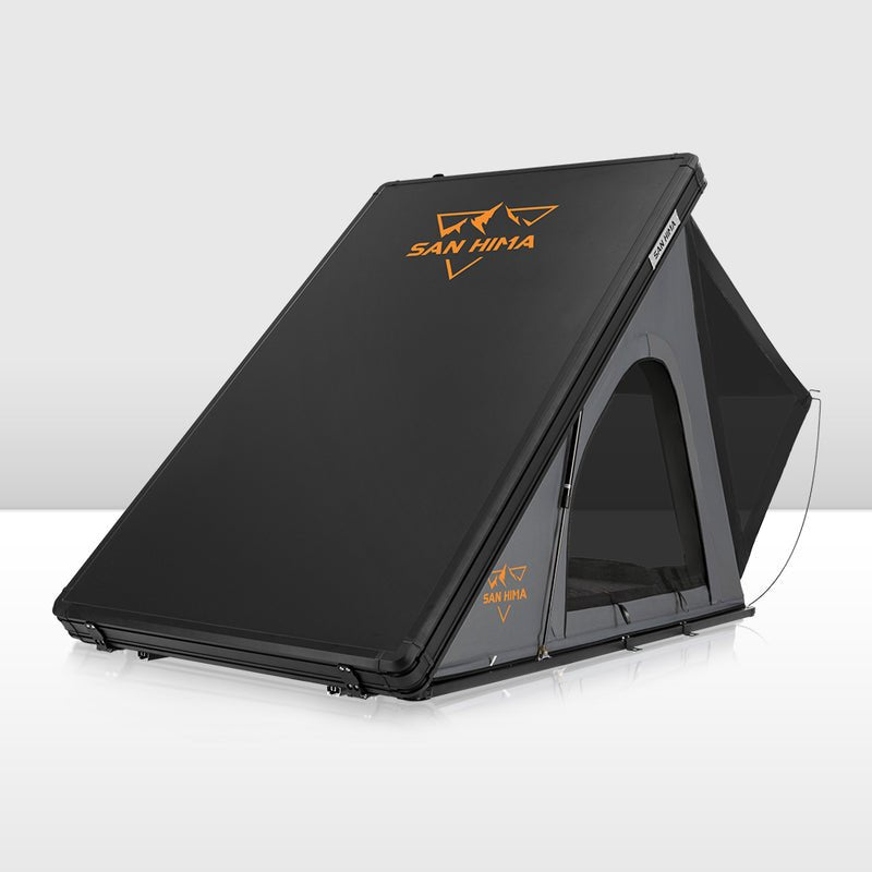 San Hima Kalbarri Lite Rooftop Tent Hardshell With Ladder Grey Camping 4WD 4×4