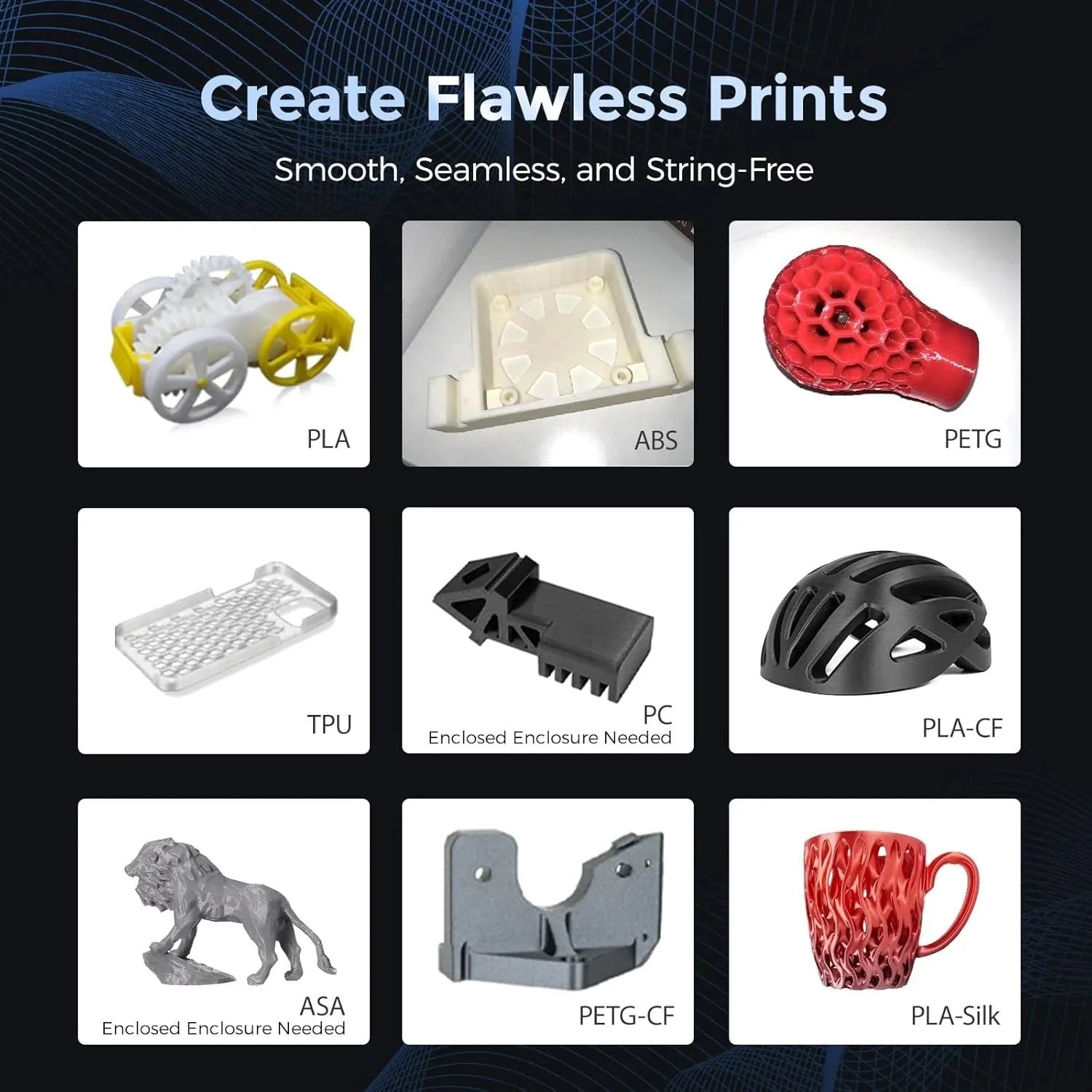 Adventurer 5M 3D printer with fully automatic leveling