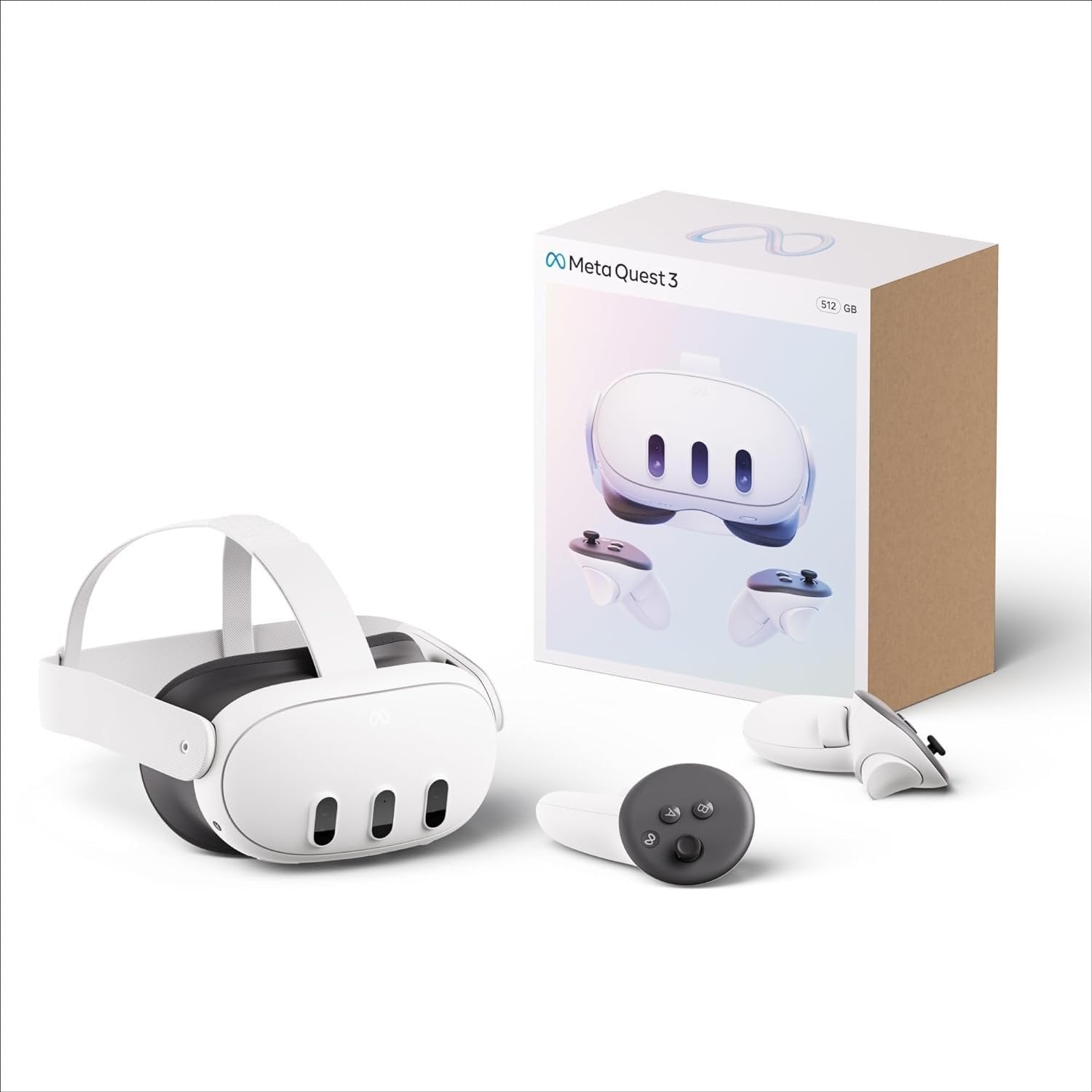Meta Quest 3 �C 512GB All-In-One Mixed Reality Headset