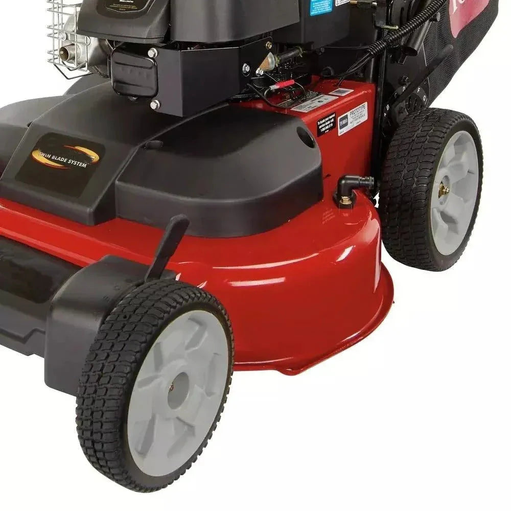 30-inch self-propelled petrol lawnmower with personal speed
