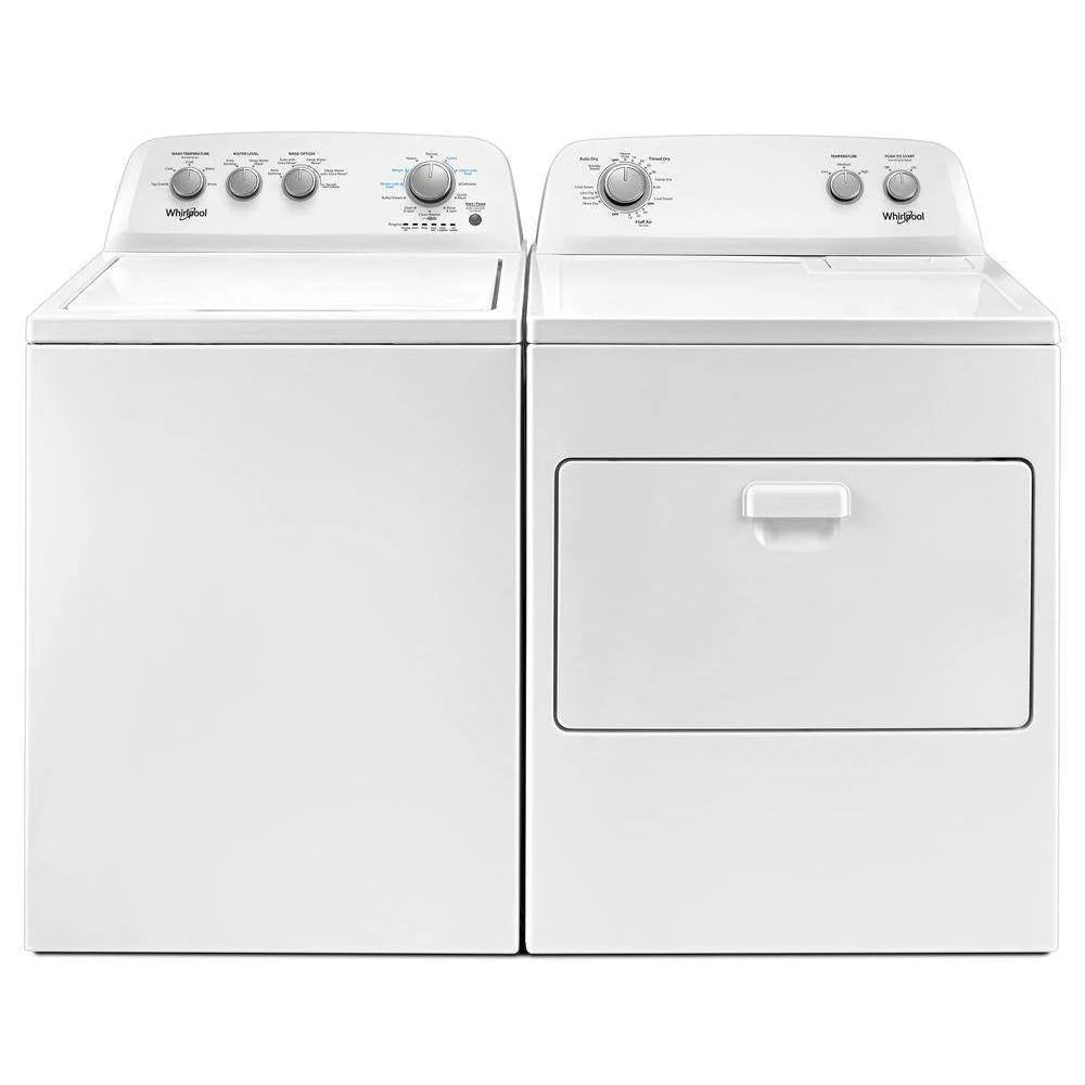 Whirlpool 7.0 cubic foot (approx. 198 liters) clothes dryer, AutoDry™ system, Wrinkle Shield™, white
