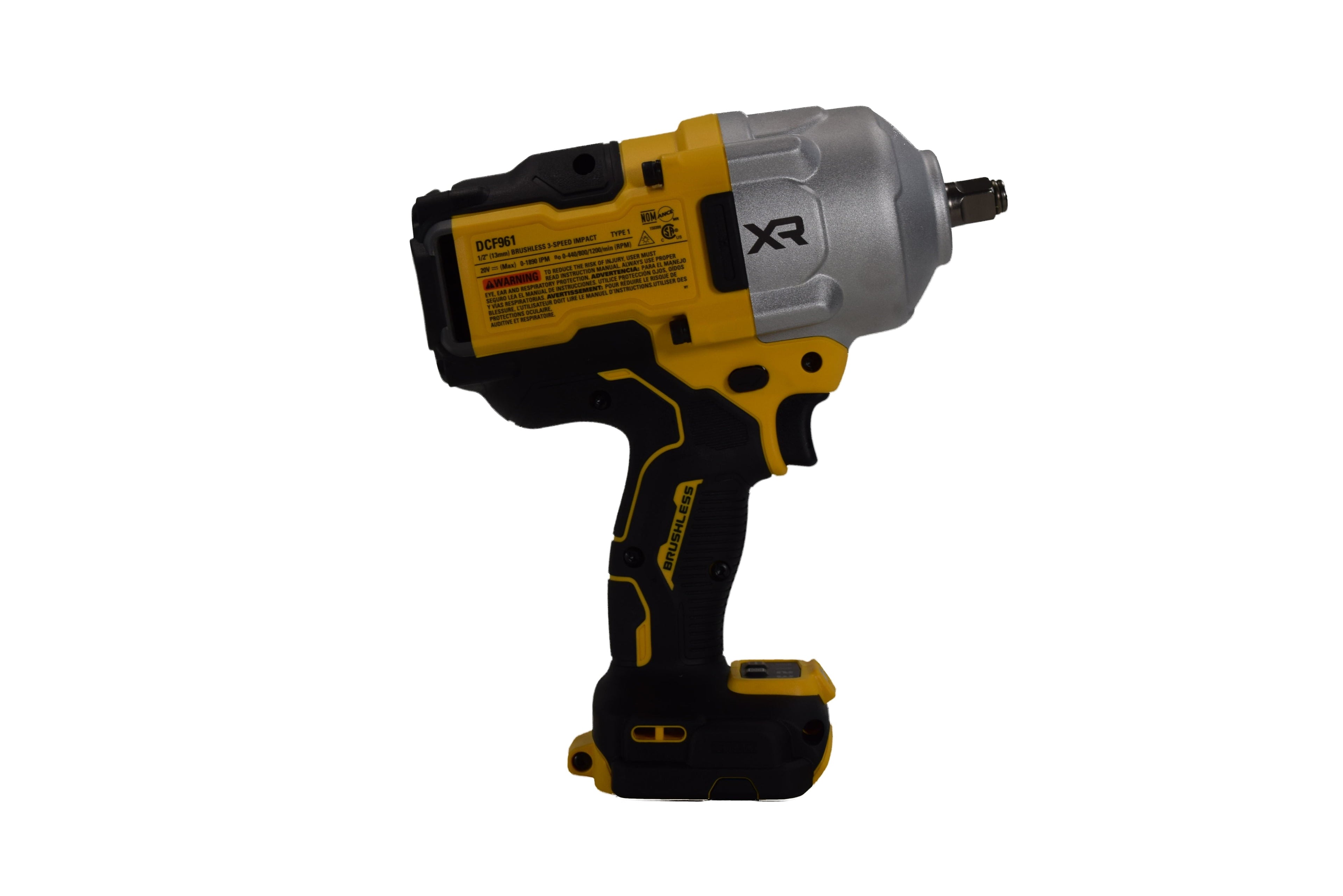 DeWalt DCF961GP1 20V MAX Cordless 1/2" Impact Wrench Hog Ring Kit with 5.0 Ah Battery, Charger & Tool Bag