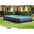 Rectangular Ultra XTR Frame Pool (9.75 m x 4.88 m x 1.32 m) with pump