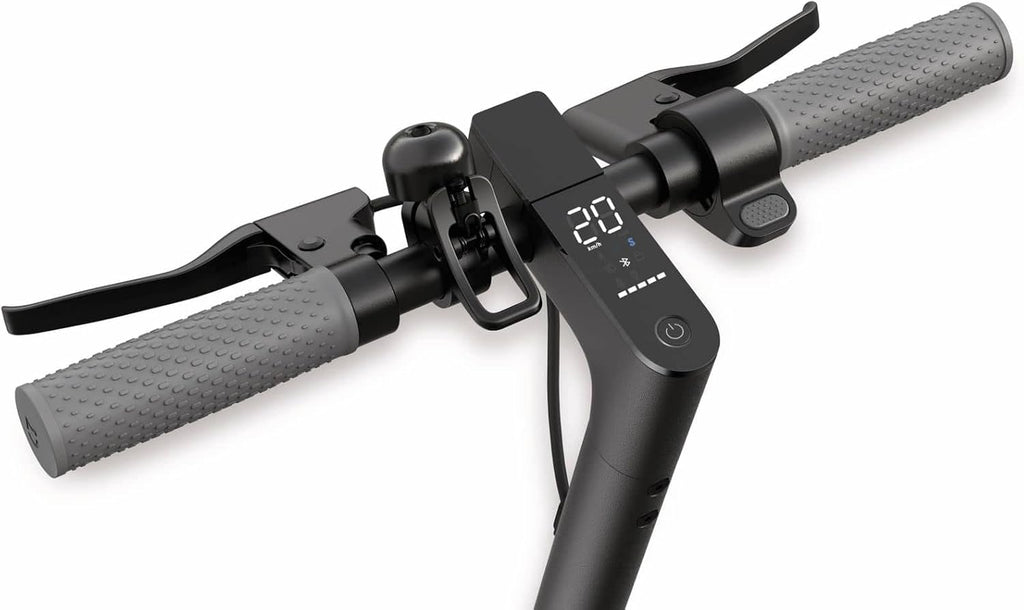 Xiaomi E-Scooter with German Road Legal (Max 20 km/h, Up to 70 km Range & 25 Percent Incline, Pneumatic Tyres, Dual Brakes, Display, Aluminium Body, App)