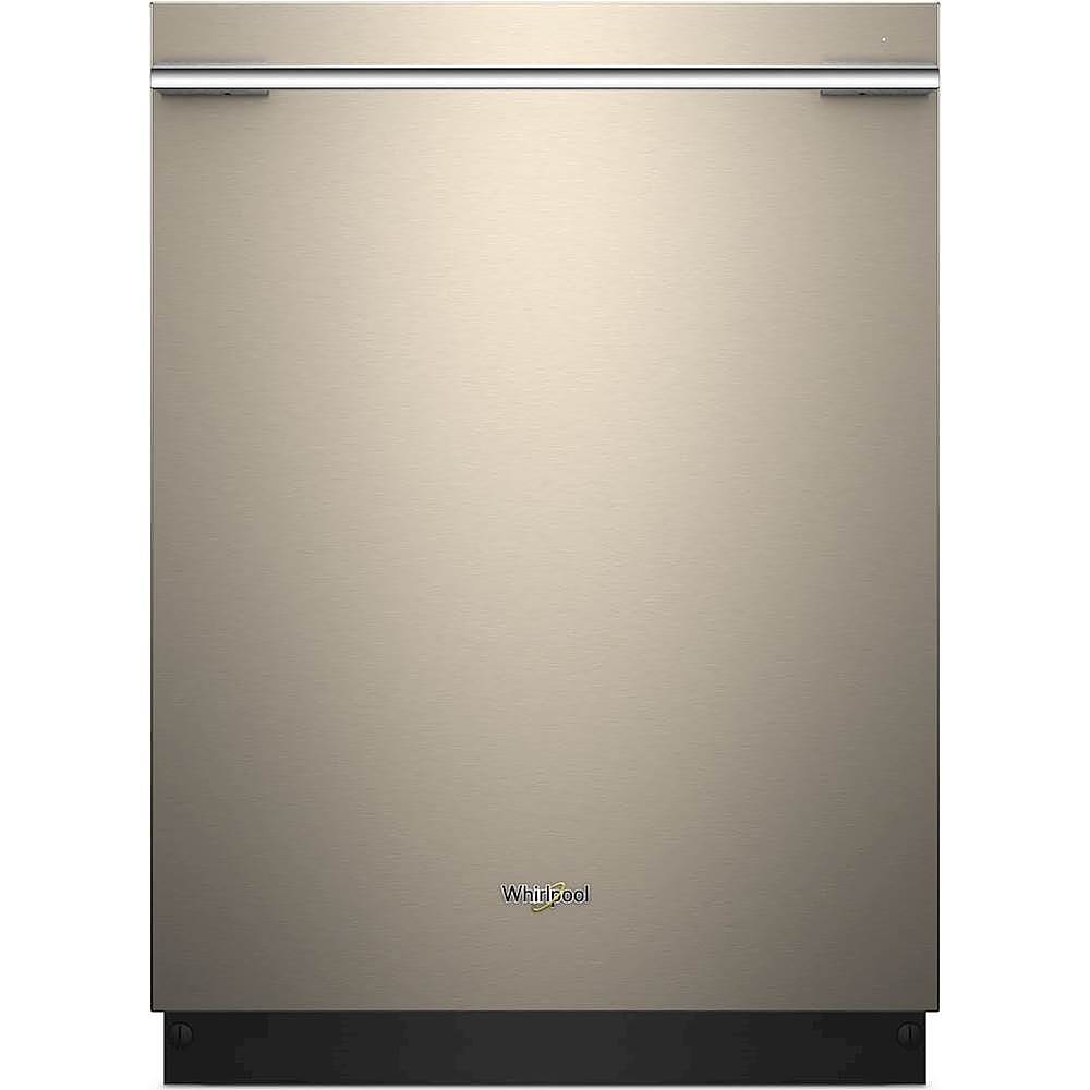 Whirlpool - 24" Tall Tub Built-In Dishwasher with Stainless Steel Tub - Sunset bronze