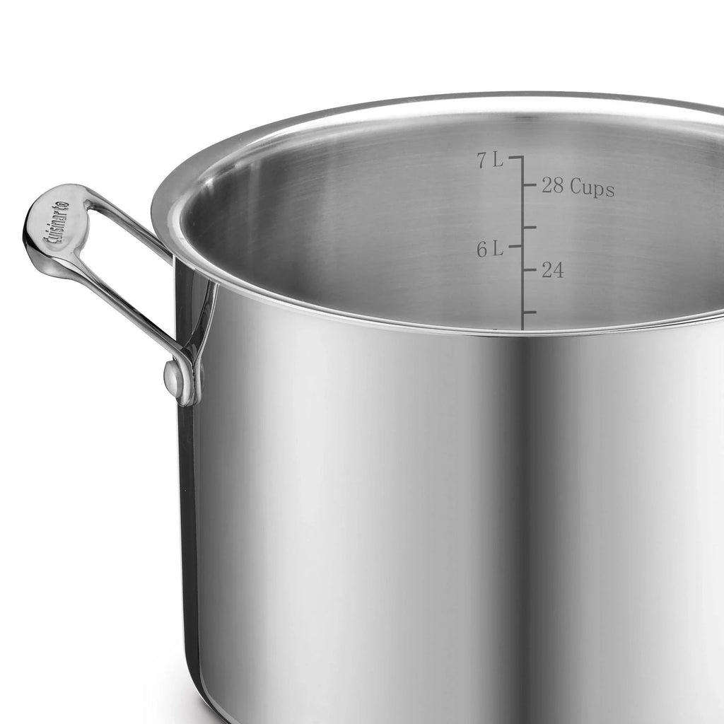 Cuisinart 17-Piece Chefs Classic Stainless Steel Cookware Set