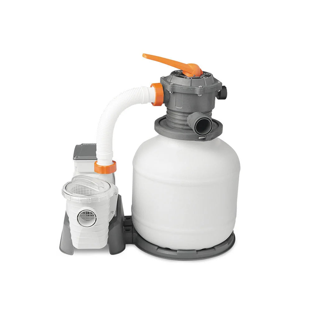 BestWay Flowclear 2000 Gallon Large Above Ground Pool Sand Filter Pump(Open Box)💝 Last Day For Clearance