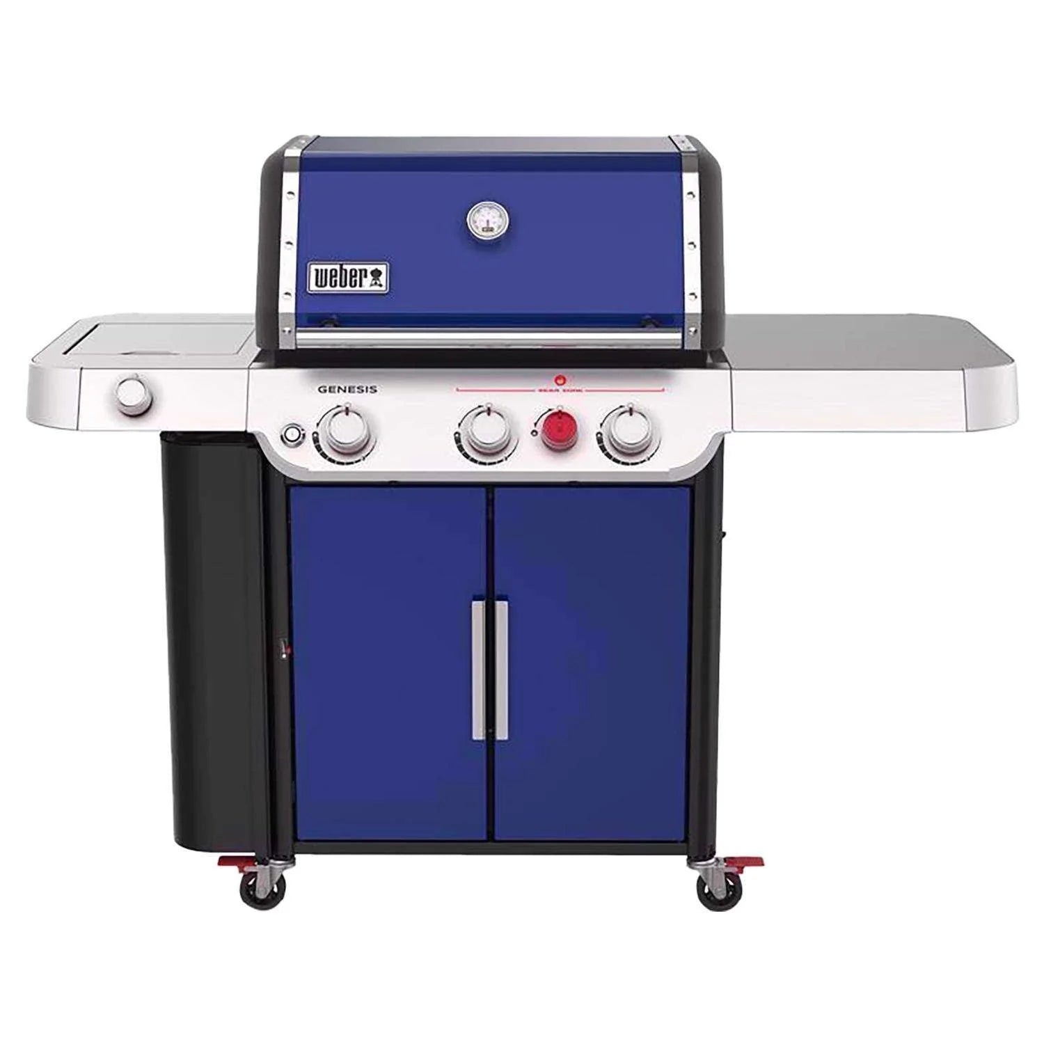 Weber Genesis E-335 3-burner propane grill, deep sea blue