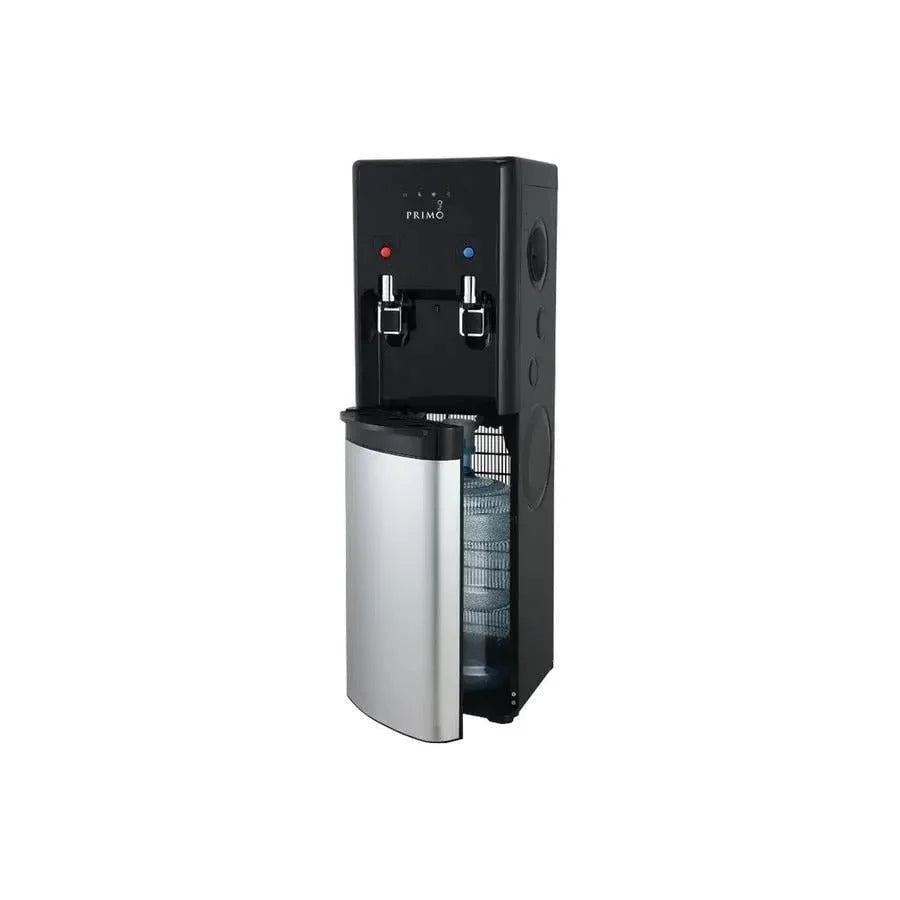 Primo Pro-Plus bottom-loading water dispenser for hot and cold water, black