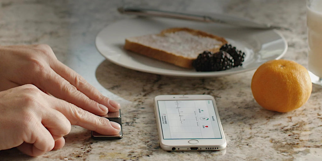 KardiaMobile 6L Personal EKG Monitor with Most Smartphones