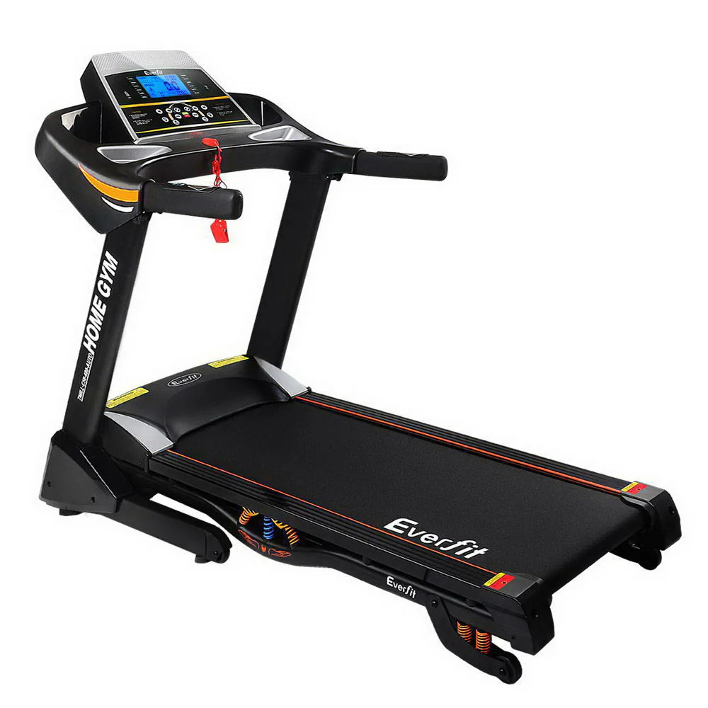 Everfit 480mm Treadmill Electric Auto Incline Home Gym Fitness Black