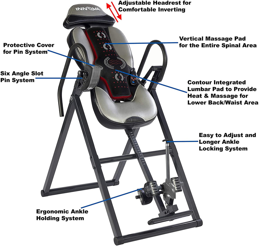 ITM5900 Advanced Heat and Massage Inversion Therapy Table