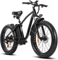 Outdoor electric bike with 48V/15Ah lithium battery ?C Black