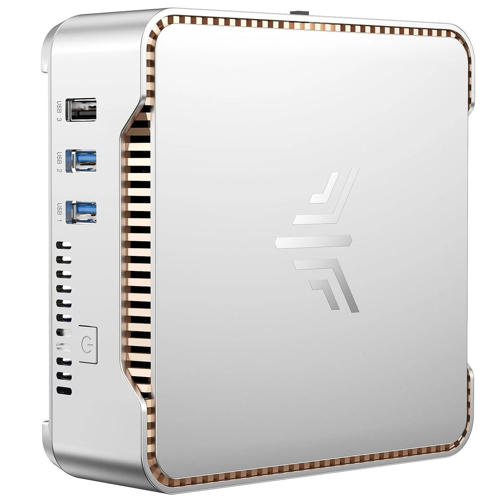 KAMRUI GK3Plus Mini PC, 16GB RAM, 512GB M.2 SSD Mini Computer