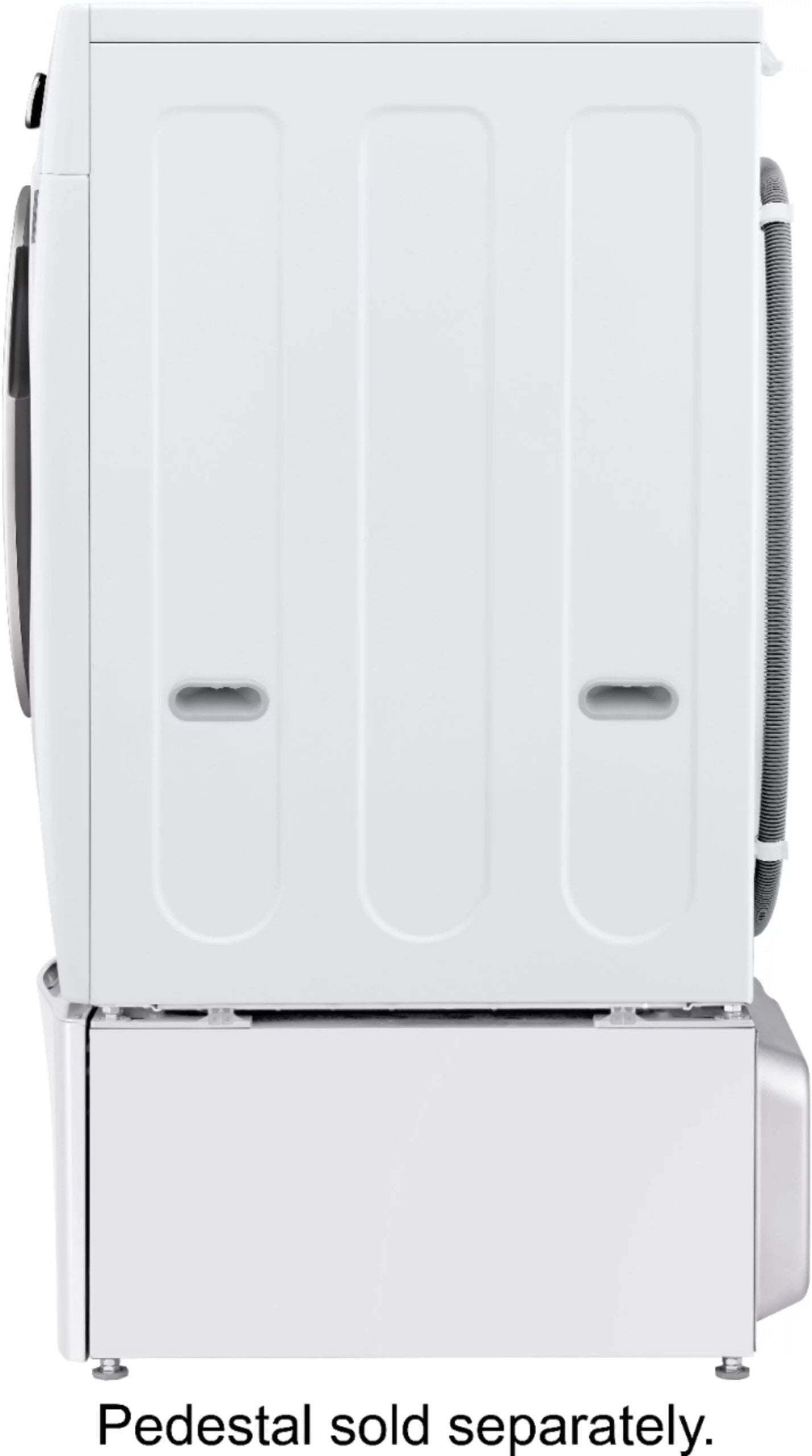 LG �C 5.0 Cu. Ft. High-Efficiency Stackable Smart Front Load Washer with Steam and Built-In Intelligence �C White