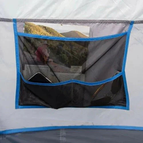 Family cabin tent for 16 people with 3 rooms and 3 entrances