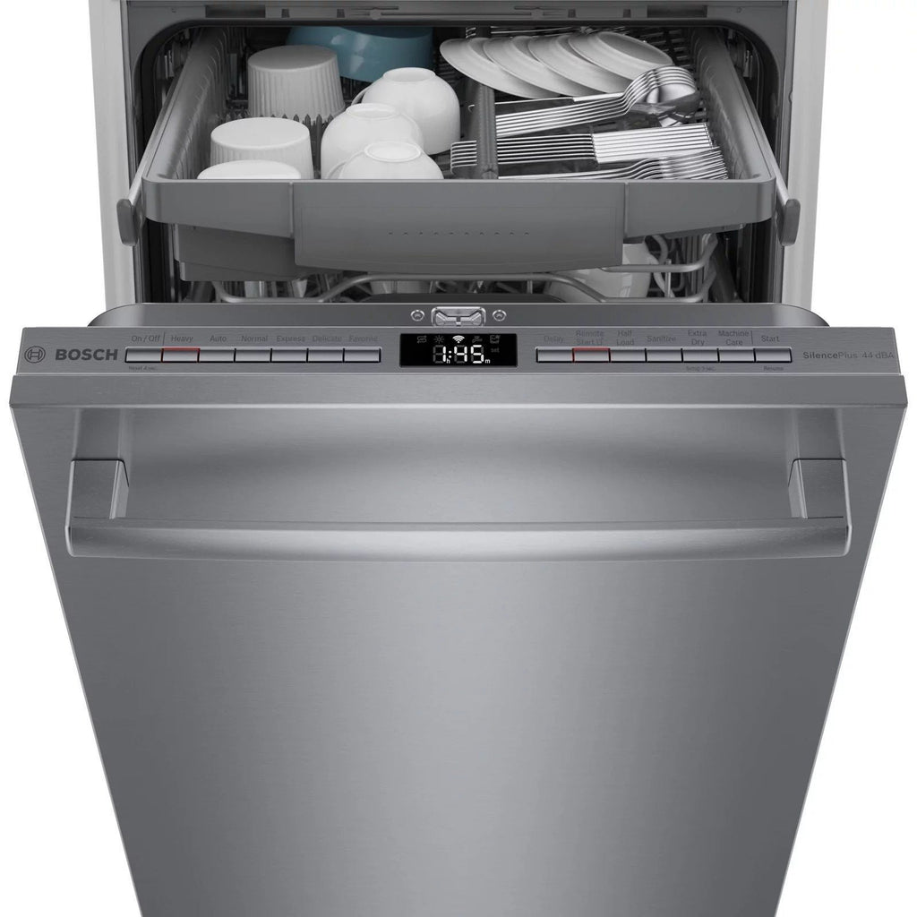 Bosch 800 Series 18��� Stainless Steel Built in Dishwasher-SPX68B55UC