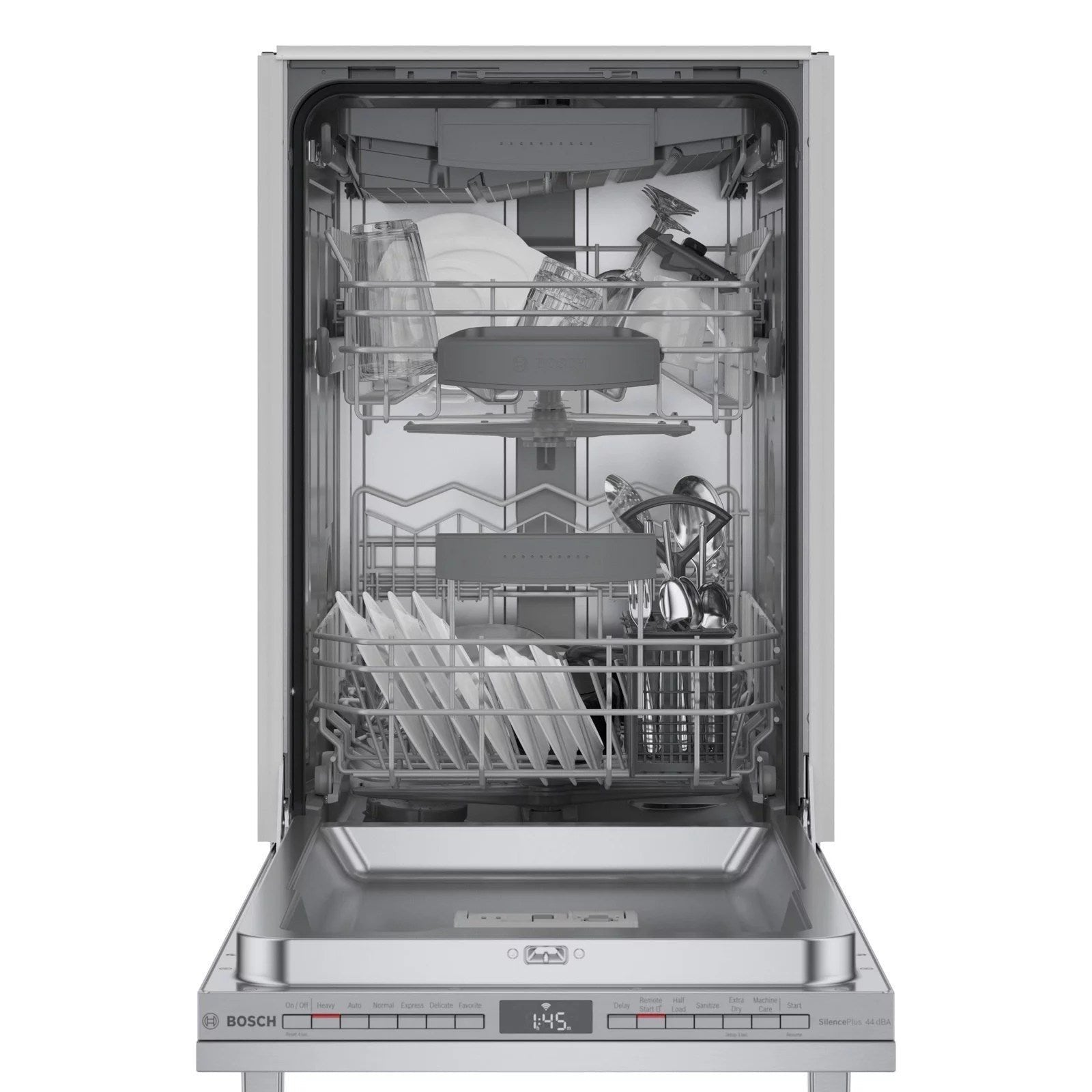 Bosch 800 Series 18��� Stainless Steel Built in Dishwasher-SPX68B55UC