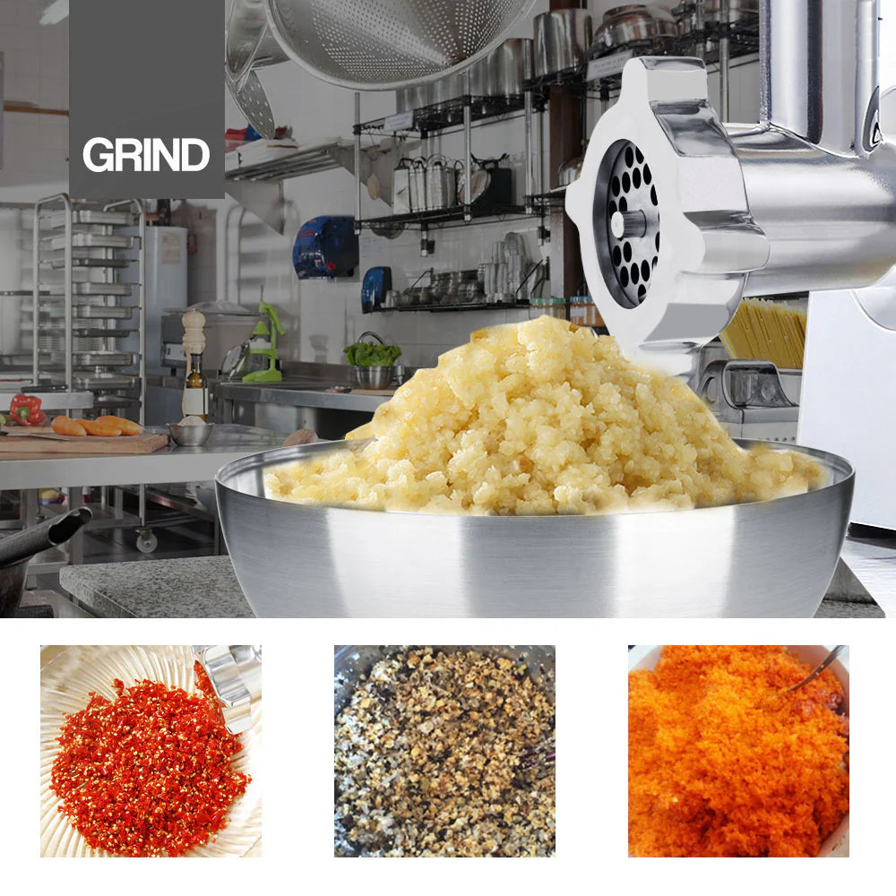 EUROCHEF Meat Grinder Mincer Food Commercial Electric Machine Chopper Shredder