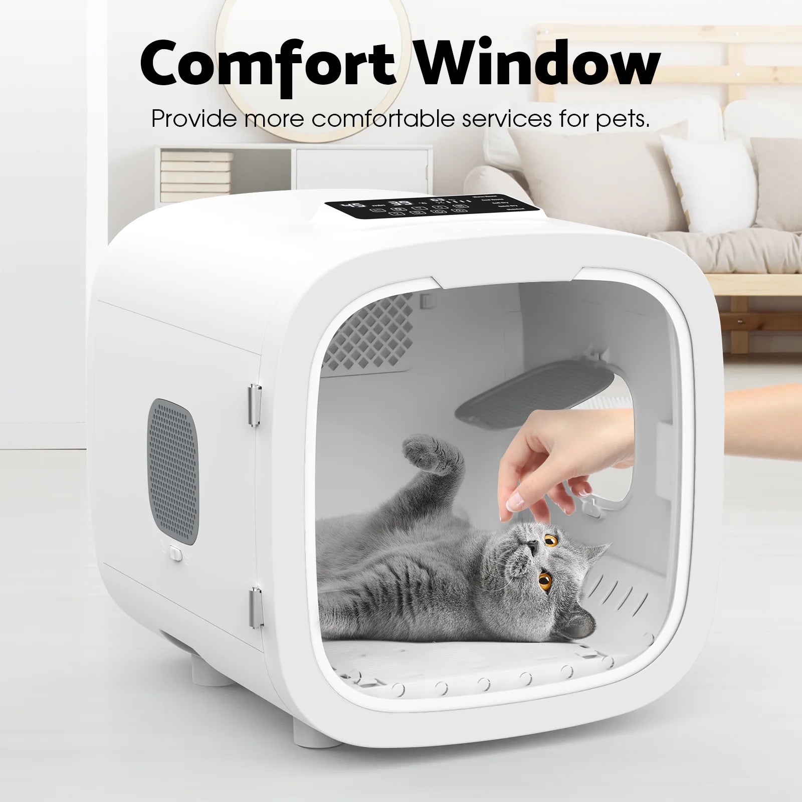 Automatic Pet Dryer Box Smart Temperature Control