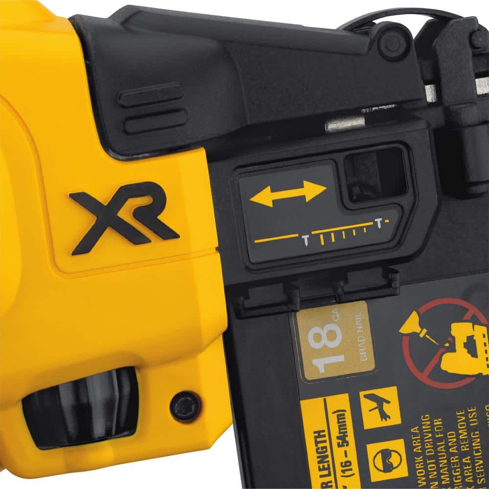 20V MAX XR Lithium-Ion Cordless 18-Gauge Brad Nailer (Tool Only) DCN680B