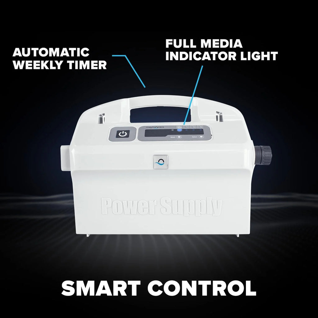 Premier Robotic Pool Cleaner (2025 Model) with Multimedia, Oversized Leaf Bag, Standard & Ultrafine Filters, Weekly Timer, Waterline Cleaning & More ?? for In-ground Swimming Pools up to 50ft