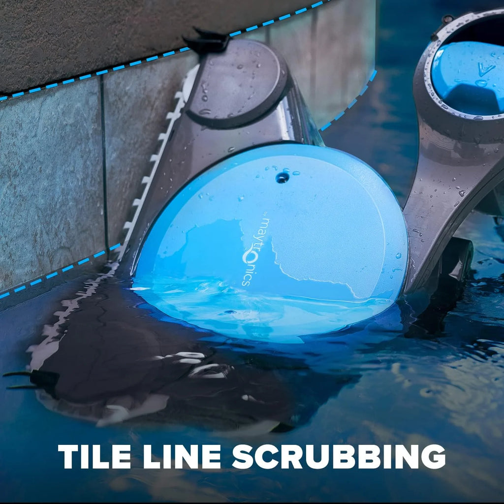 Premier Robotic Pool Cleaner (2025 Model) with Multimedia, Oversized Leaf Bag, Standard & Ultrafine Filters, Weekly Timer, Waterline Cleaning & More ?? for In-ground Swimming Pools up to 50ft