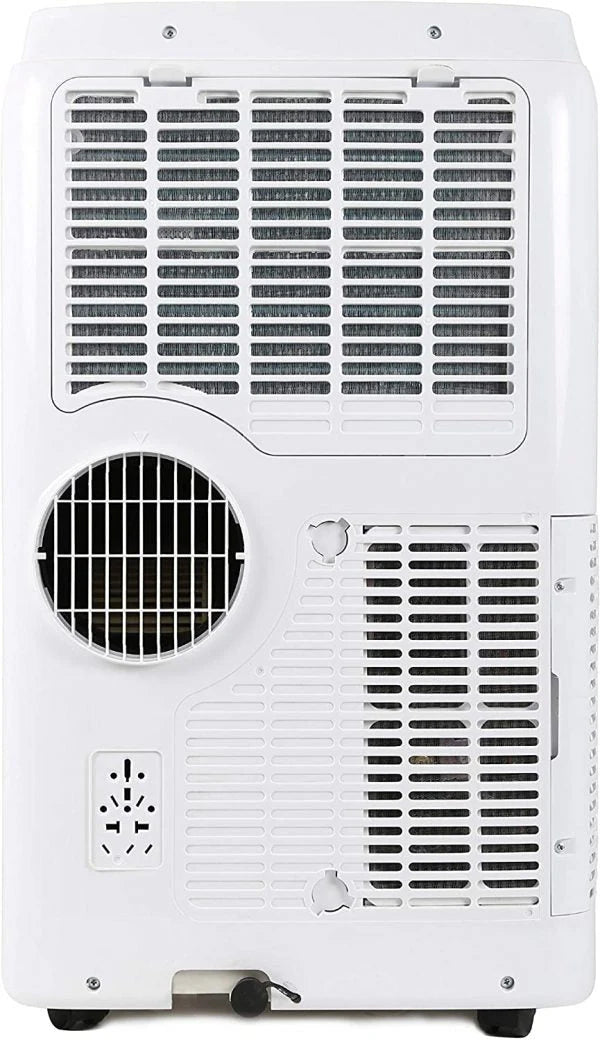 BLACK+DECKER Portable Air Conditioner with 14,000 BTU, Heating Function and Remote Control, White