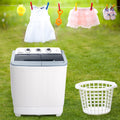 Portable Twin Tub Washing Machine 5KG with Timer - Devanti