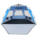 Instant Pop-up Beach Tent for 3-4 Persons Windproof Sunshade Canopy Cabana